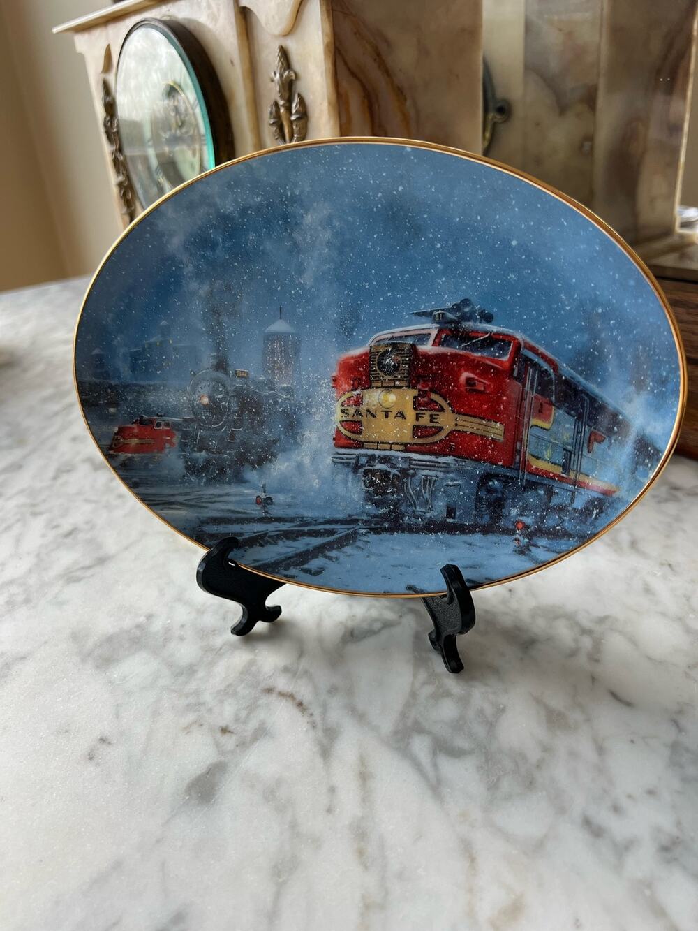The Hamilton Collection Westward Bound Limited Edition Plate Collection 1997